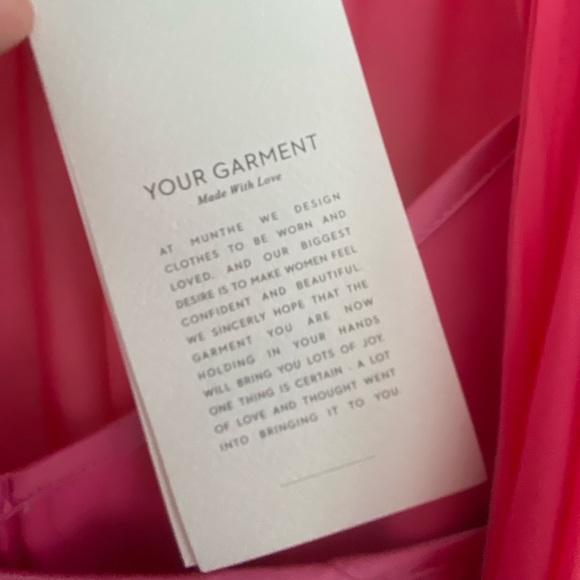 NWT Munthe Helmut Satin Wrap Dress - Picture 9 of 11